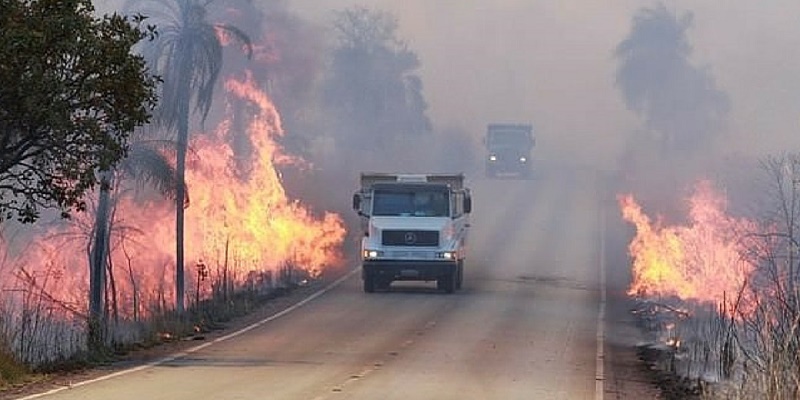 Entrevias intensifica combate a queimadas em apoio à Operação Corta-Fogo