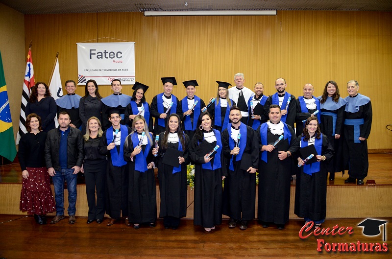 FATEC realiza Colação de Grau dos alunos da 1ª turma do curso Gestão Comercial