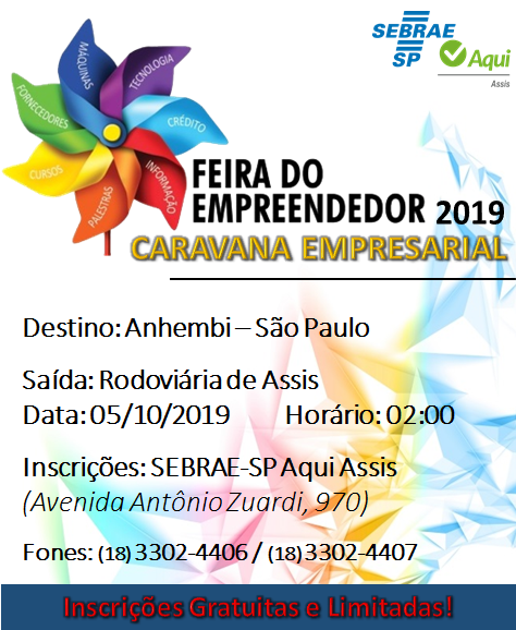 SEBRAE-SP AQUI ASSIS organiza visita ao maior evento da América Latina