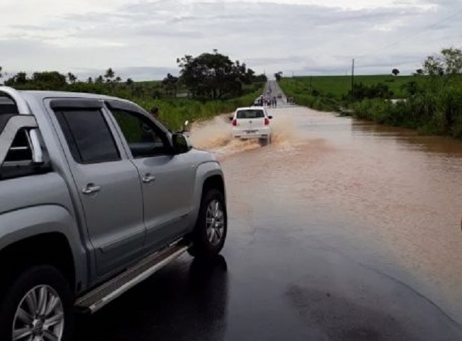 Poderá chover mais de 70 mm entre segunda e terça em Paraguaçu e região