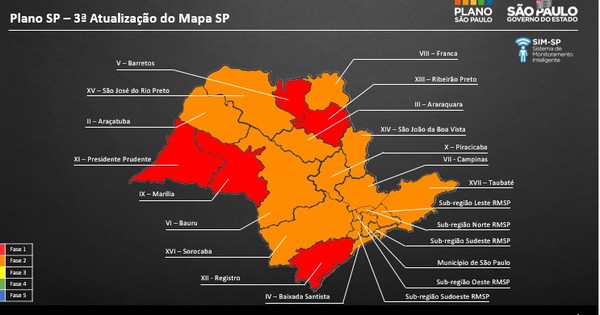 Assis dá um passo atrás na fase da pandemia e recua ao vermelho