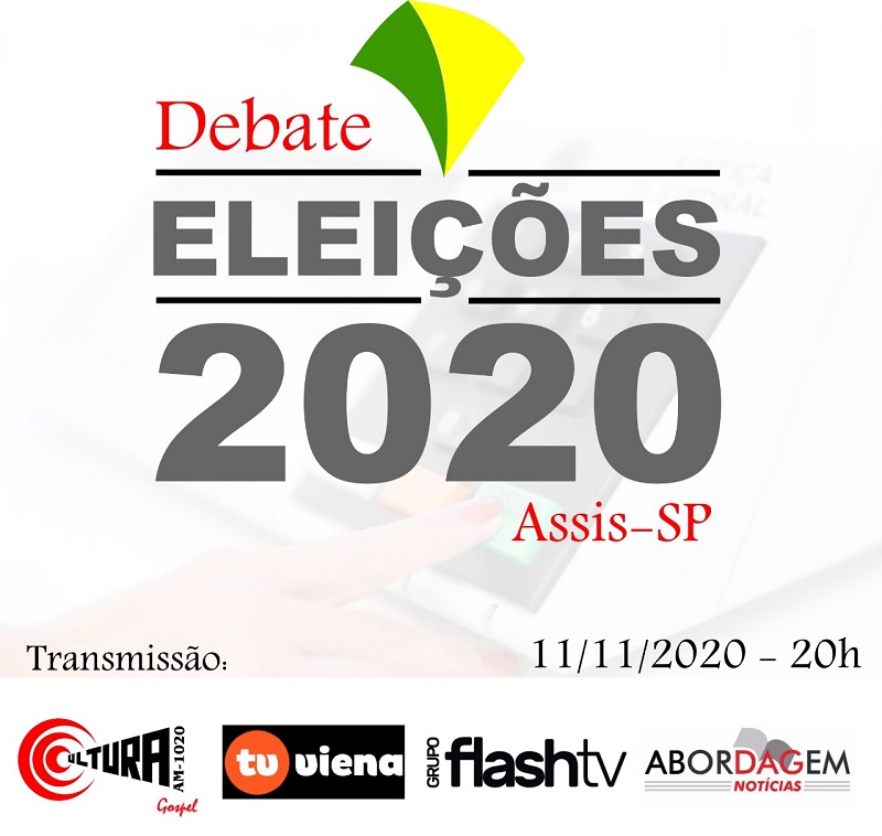 Assis terá debate histórico entre os candidatos a prefeito na quarta-feira, 11