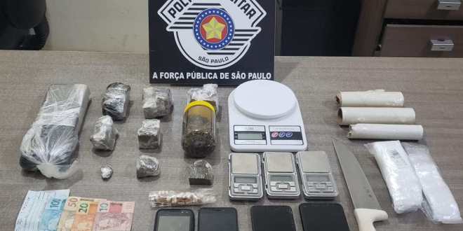 PM faz apreensão de drogas na vila Cláudia e prende morador