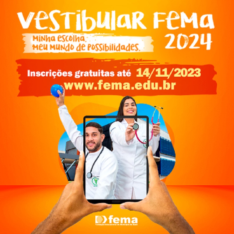 Dia 29/07 - Vestibular FEMAF 2023.2: A sua chance de voar mais alto