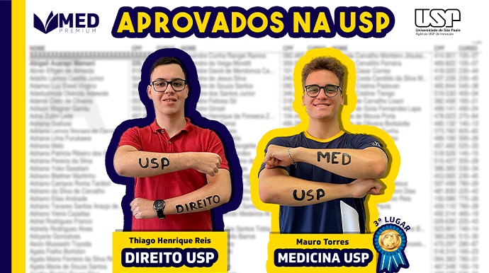 Colégio Vale Educacional tem dobradinha na USP: Aprovação em Direito e Medicina