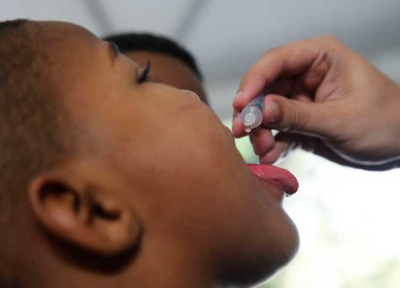 Hoje, 8, é o dia D de vacinação contra a Poliomielite