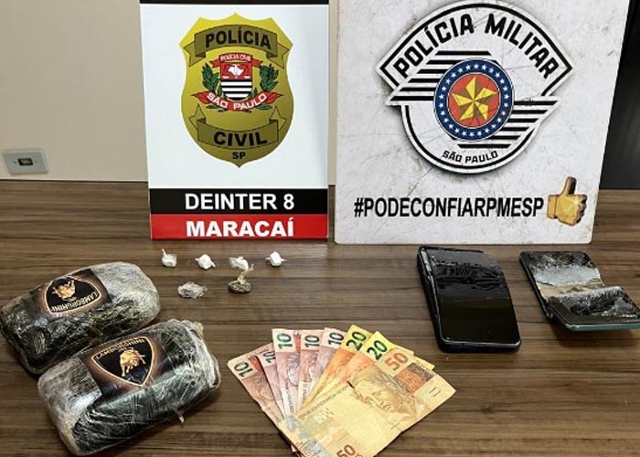 Polícia Civil de Maracaí prende traficante após operação