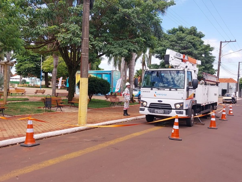 Energisa realiza ações para melhoria no sistema elétrico que atende Quatá e João Ramalho