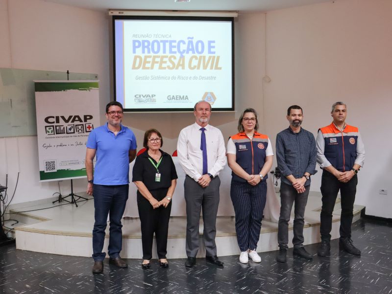 CIVAP Inicia Diagnóstico Regional das Defesas Civis Municipais