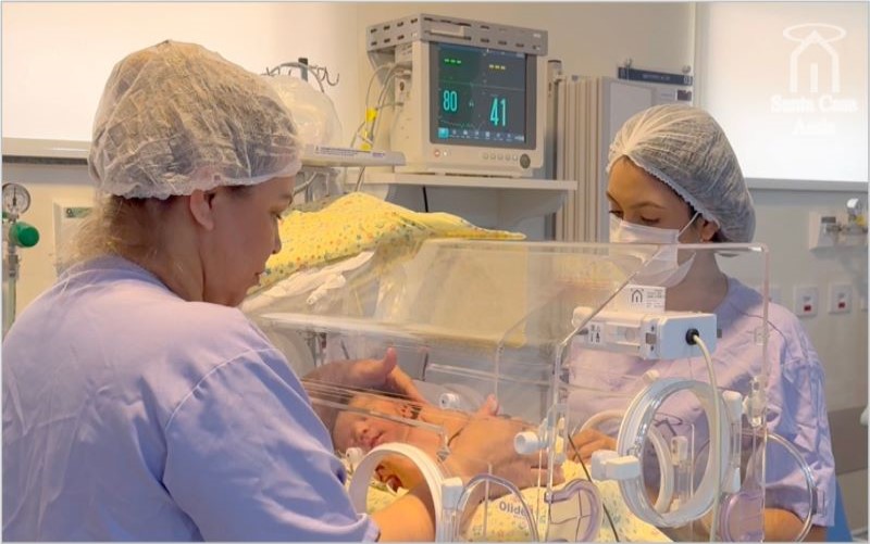 A importância da UTI Neonatal e Pediátrica da Santa Casa para o cenário de nascimentos de prematuros