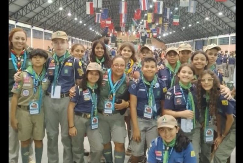 Grupo Escoteiro Cambuy participa de evento em Soledade, no Rio Grande do Sul