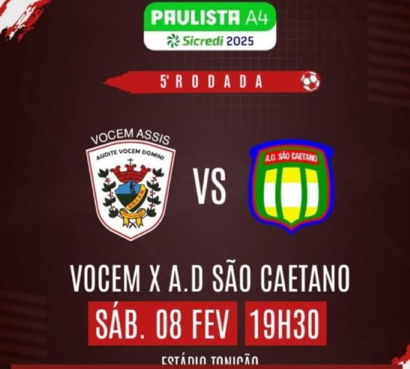 VOCEM enfrenta São Caetano hoje, às 19h30, no Tonicão