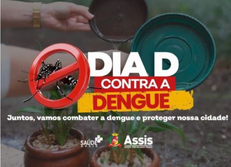 Dia D contra a dengue acontece hoje, 22, em vários bairros da cidade