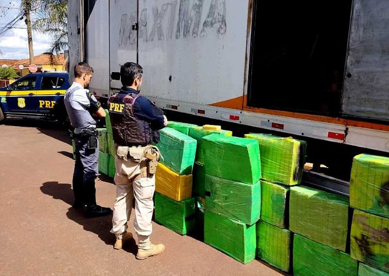 Traficantes são presos com quase uma tonelada de drogas em Palmital