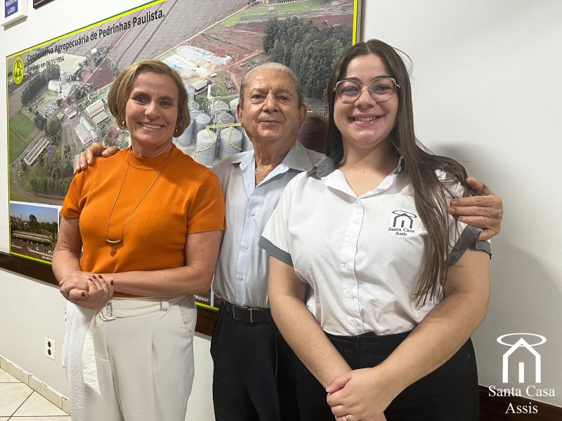 Santa Casa de Assis reforça parceria com a Cooperativa Agropecuária de Pedrinhas Paulista