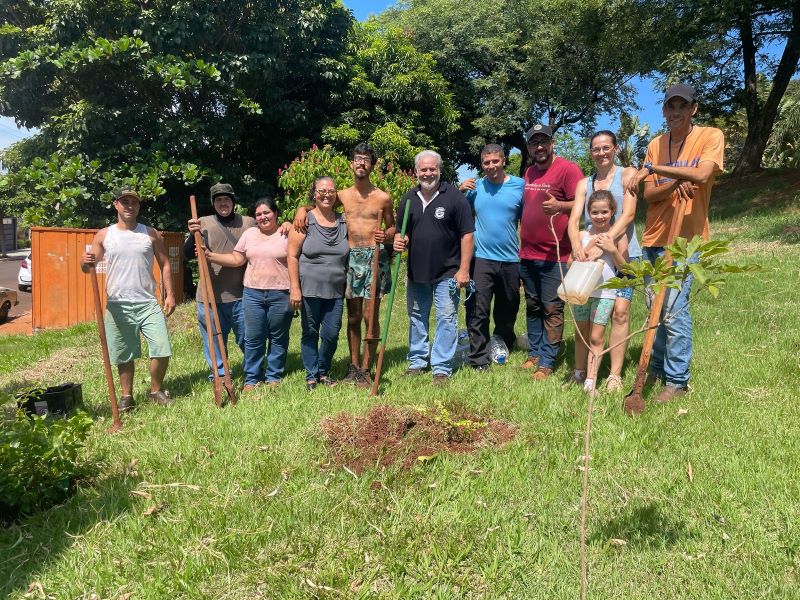 Área de Preservação Permanente do UNIFIO realizou plantio de árvores em bairros