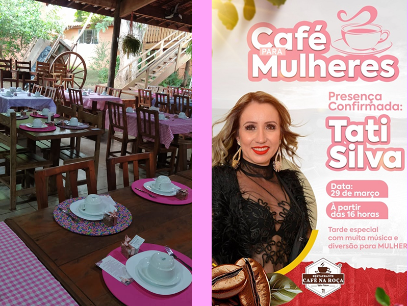 Encontro especial no Café na Roça em 29 de março