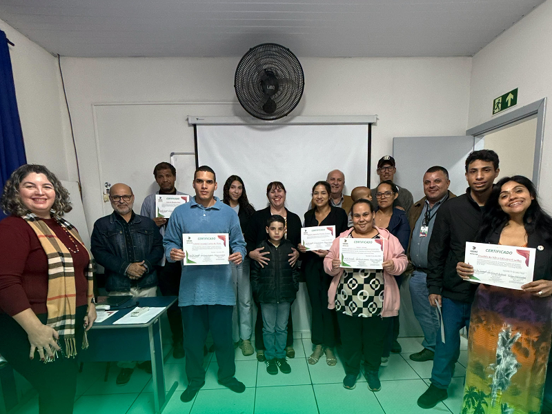 Curso de Comércio Varejista é concluído e certifica participantes em Tarumã