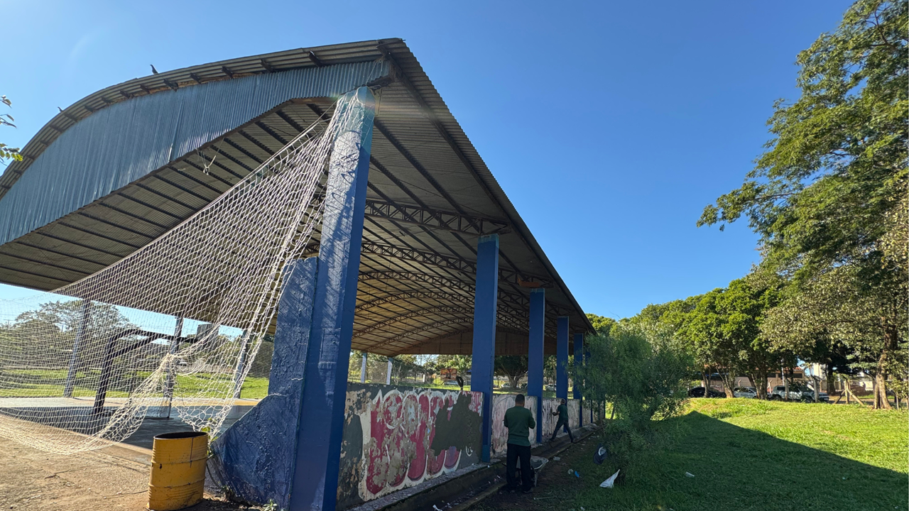 Quadra Poliesportiva do Assis III inicia revitalização para atender comunidade e estudantes