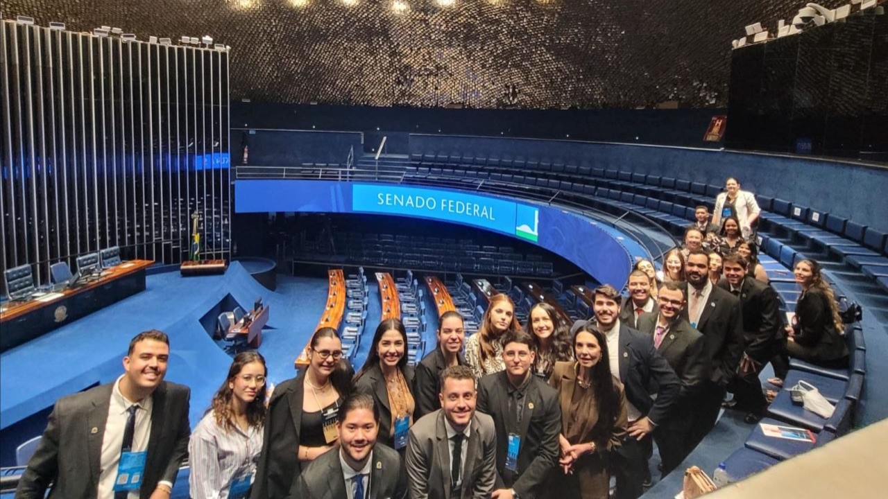 Estudantes de Direito da FEMA visitam instituições dos poderes em Brasília
