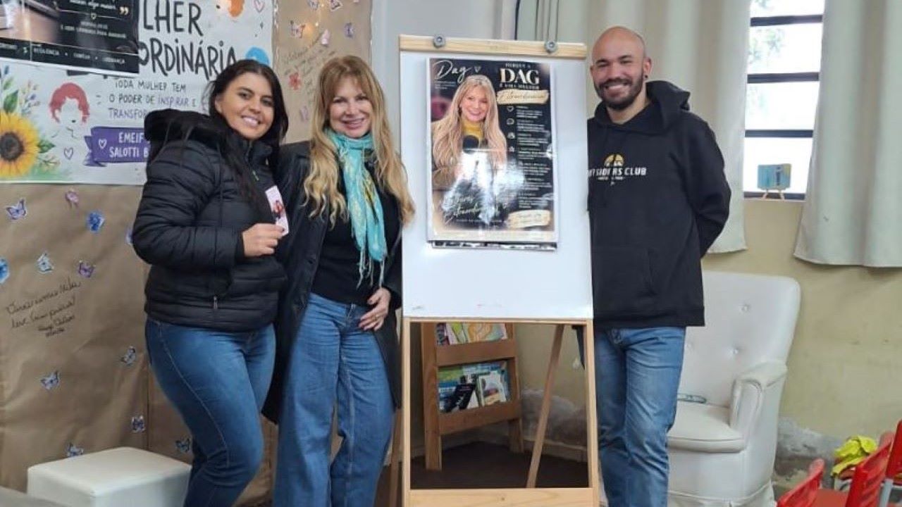 Jornalista Dag Marciliano é homenageada pelo projeto Mulheres Extraordinárias