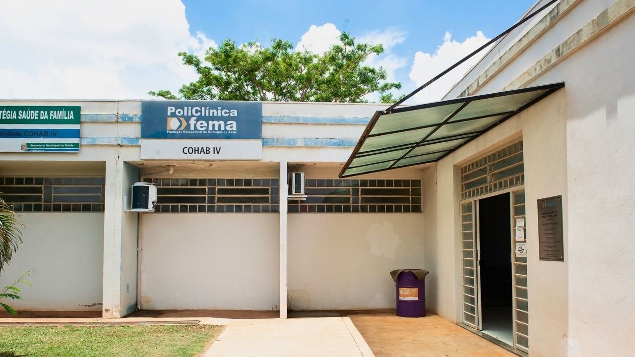 Policlínica FEMA Cohab atende temporariamente em novo endereço a partir de segunda, 5
