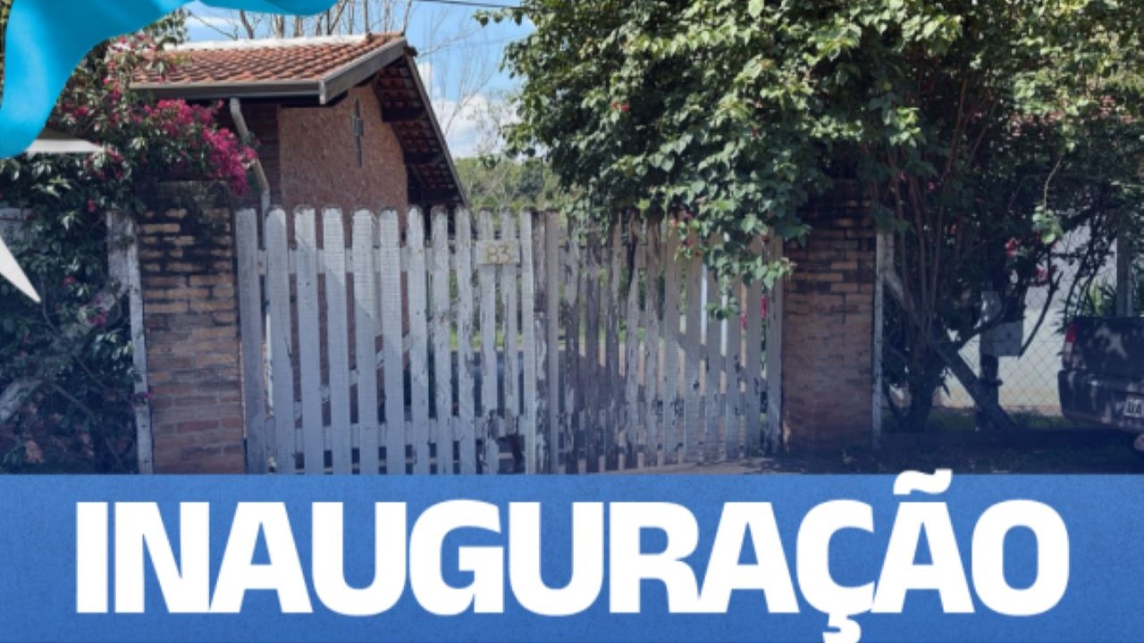 Espaço de Saúde e Cultura será inaugurado nesta quarta-feira no Jardim Rezende