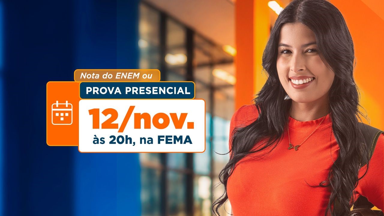 FEMA abre inscrições para o Vestibular 2027 com retomada da prova presencial