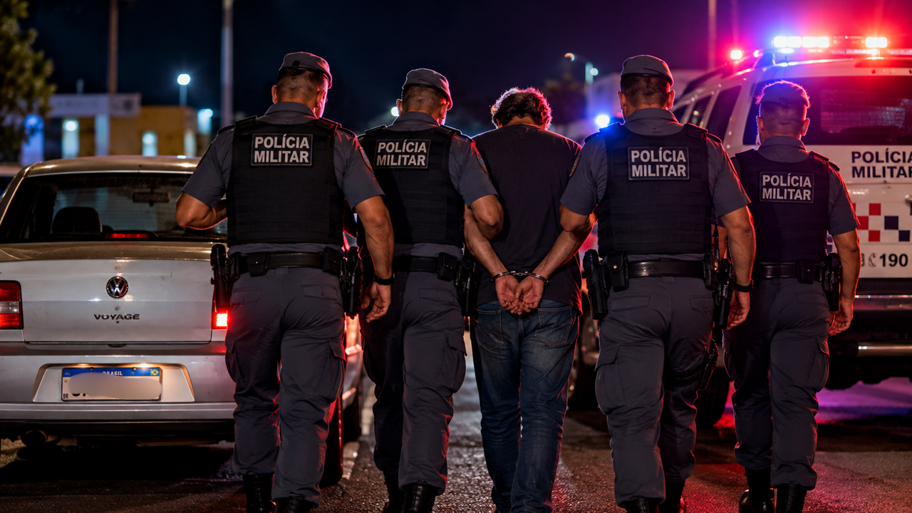 Motorista foge da PM e ameaça se vingar dos policiais e familiares em Pedrinhas Paulista